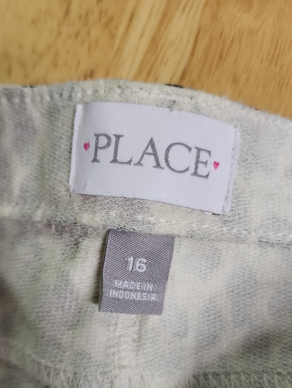 The Children's Place Girls Distressed Leopard Print Skinny Pants Size 16 NWOT - Picture 6 of 6